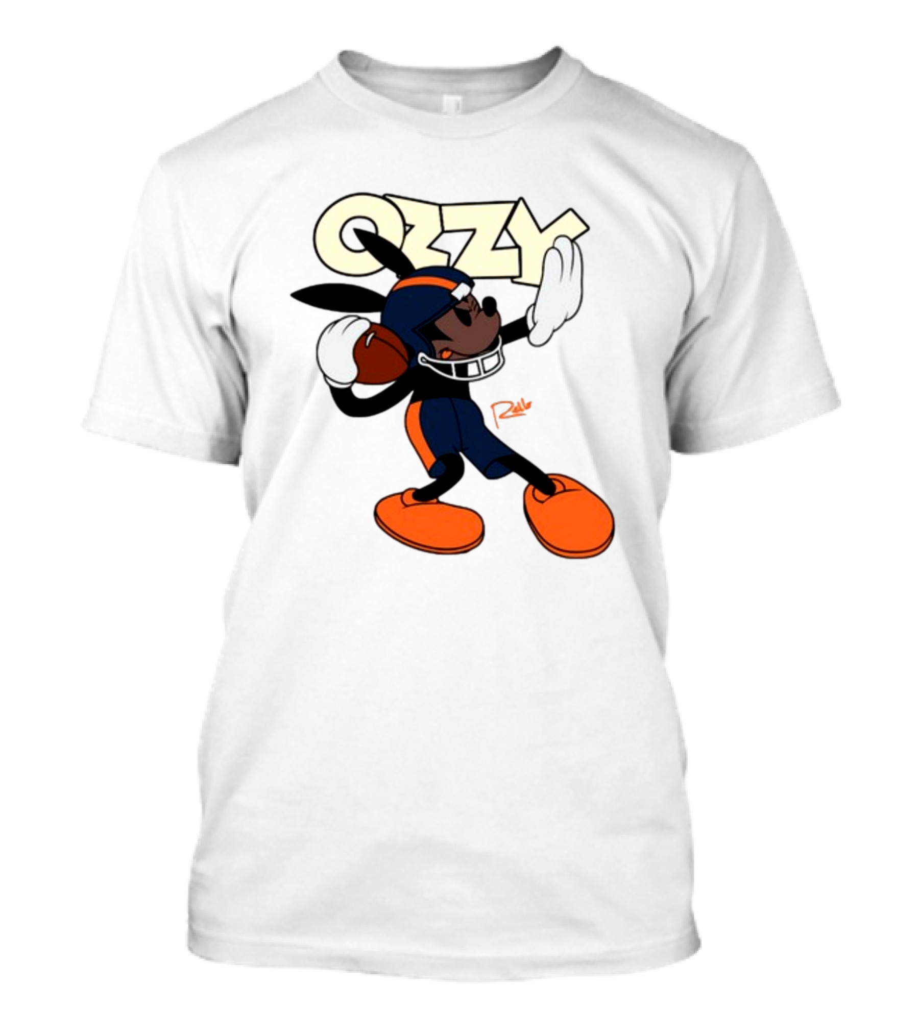 Ozzy Chicago Over Everything X Rello Football Player T-Shirt