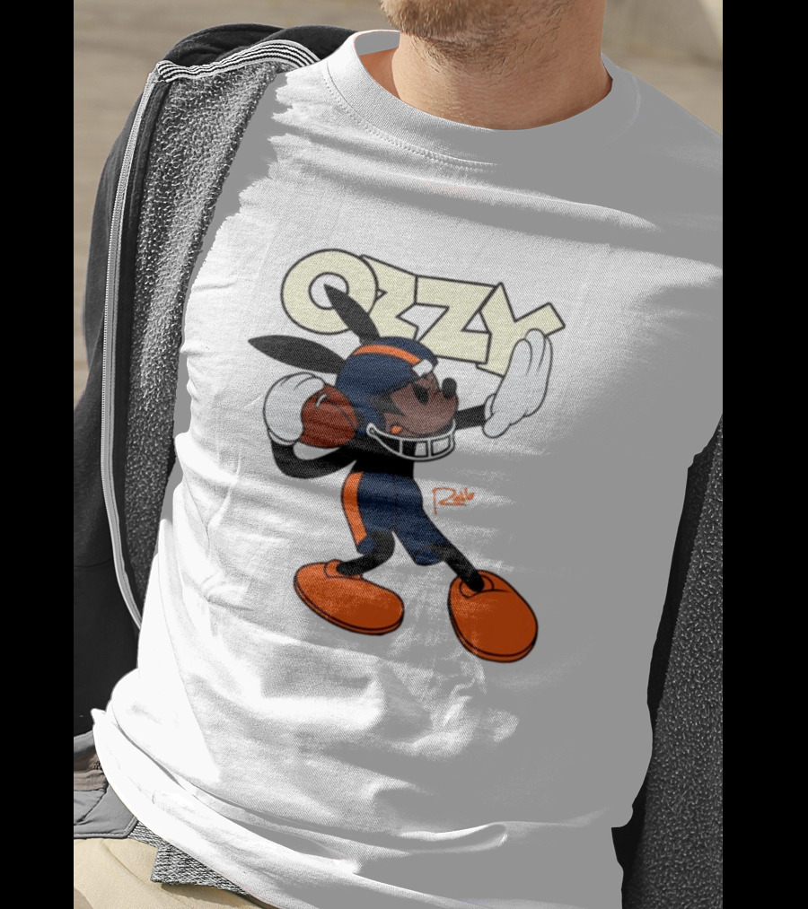 Ozzy Chicago Over Everything X Rello Football Player T-Shirt