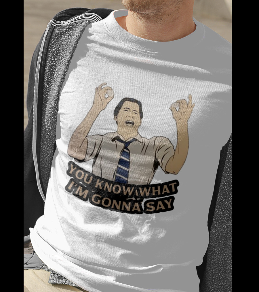 You Know What I'm Gonna Say Excited Businessman Gesture Fun T-Shirt