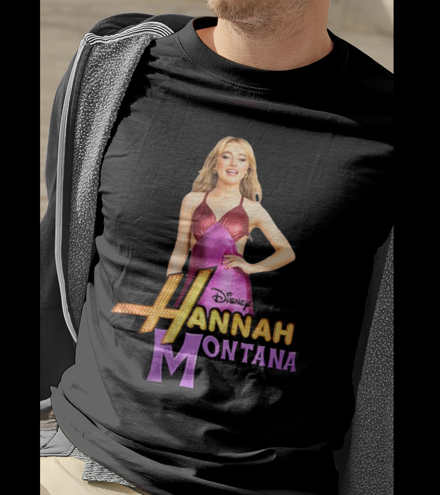 Disney Hannah Montana Sabrina Carpenter Iconic Crossover T-Shirt