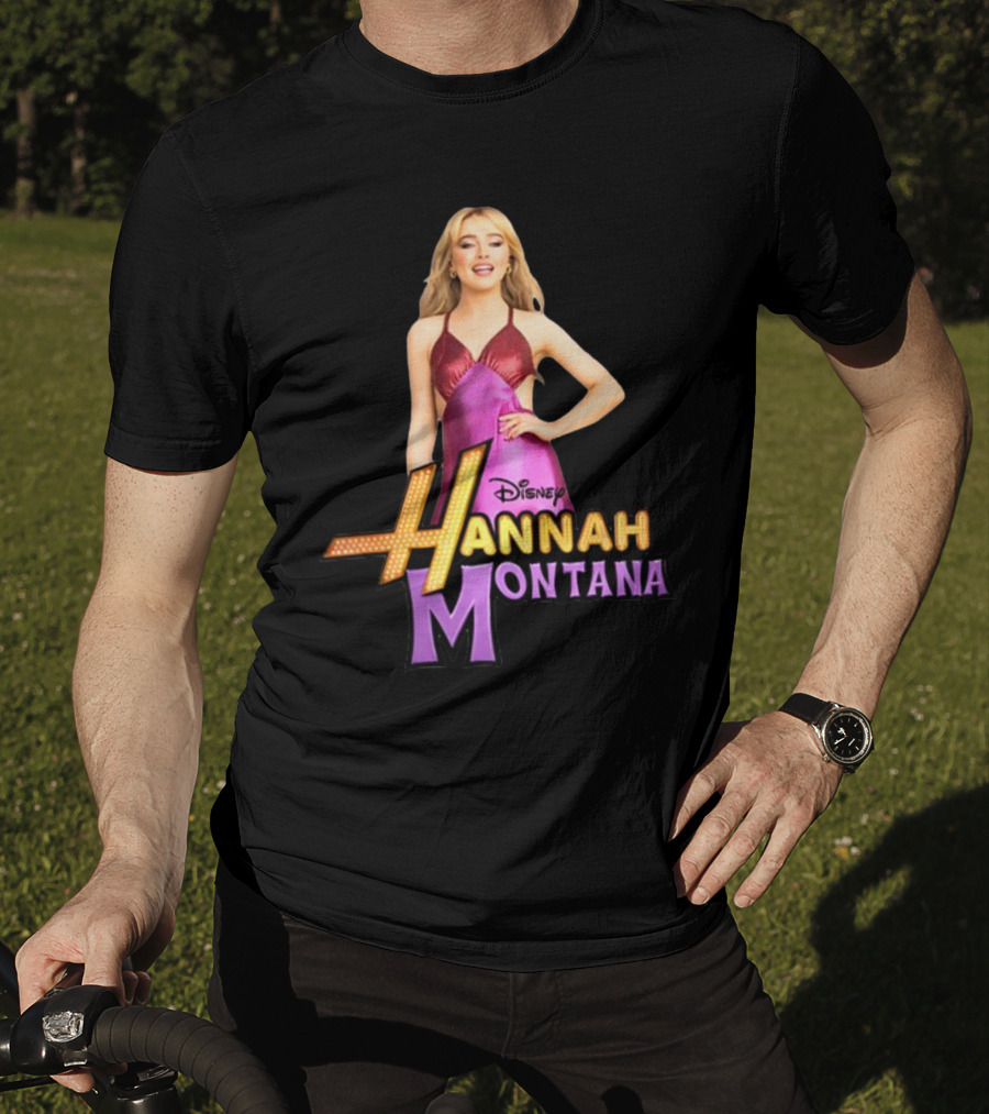 Disney Hannah Montana Sabrina Carpenter Iconic Crossover T-Shirt