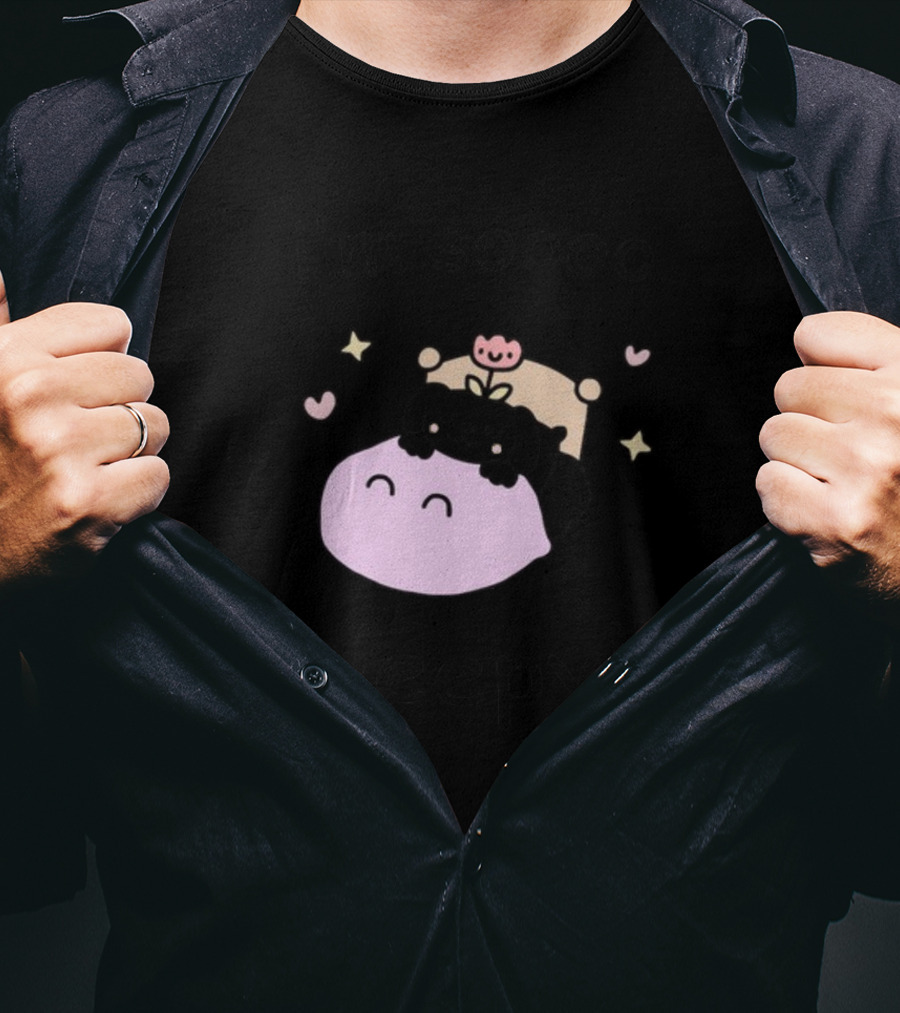 I'm Soooo Sleepy Cute Sleeping Characters With Hearts And Stars T-Shirt