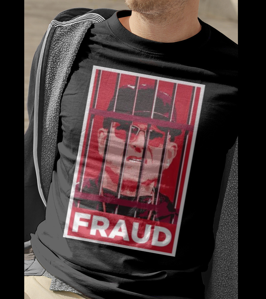 Nebraska Fraud Bars Red T-Shirt