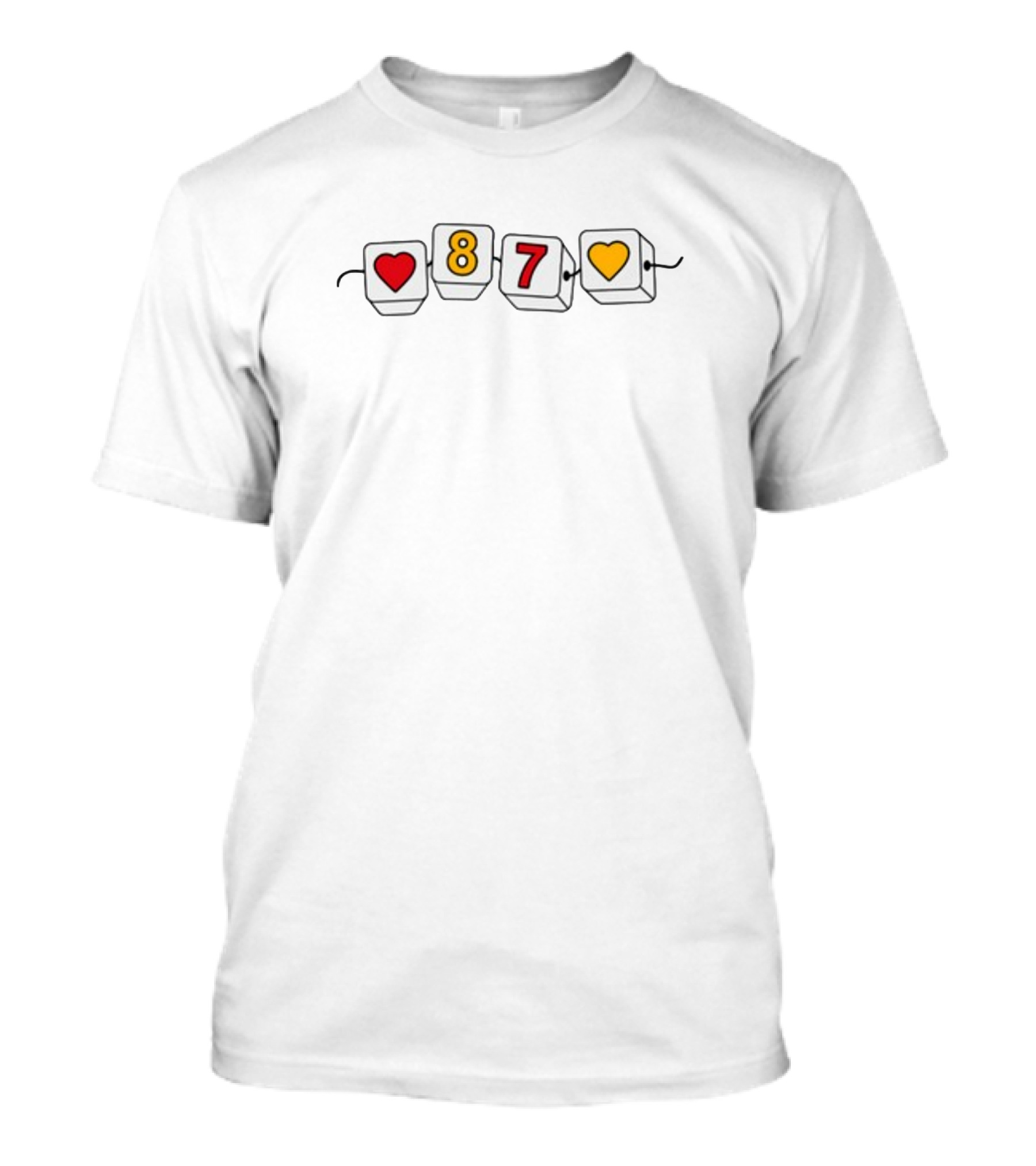 Kfc Radio 87 Heart Icon Friendship Bracelet T-Shirt