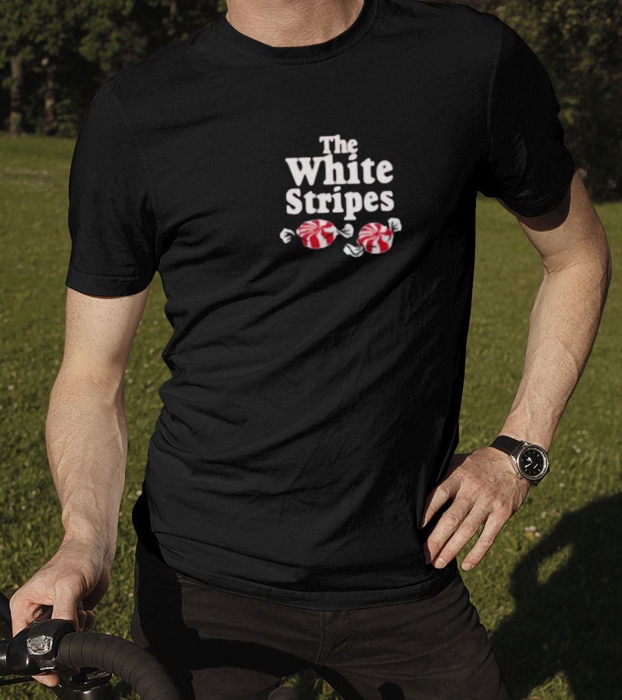 The White Stripes Peppermint Candy T-Shirt