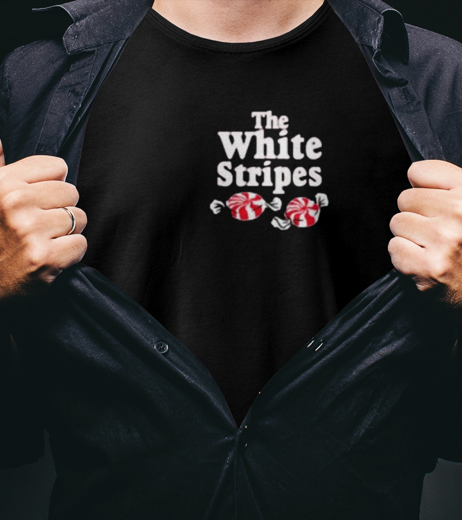 The White Stripes Peppermint Candy T-Shirt