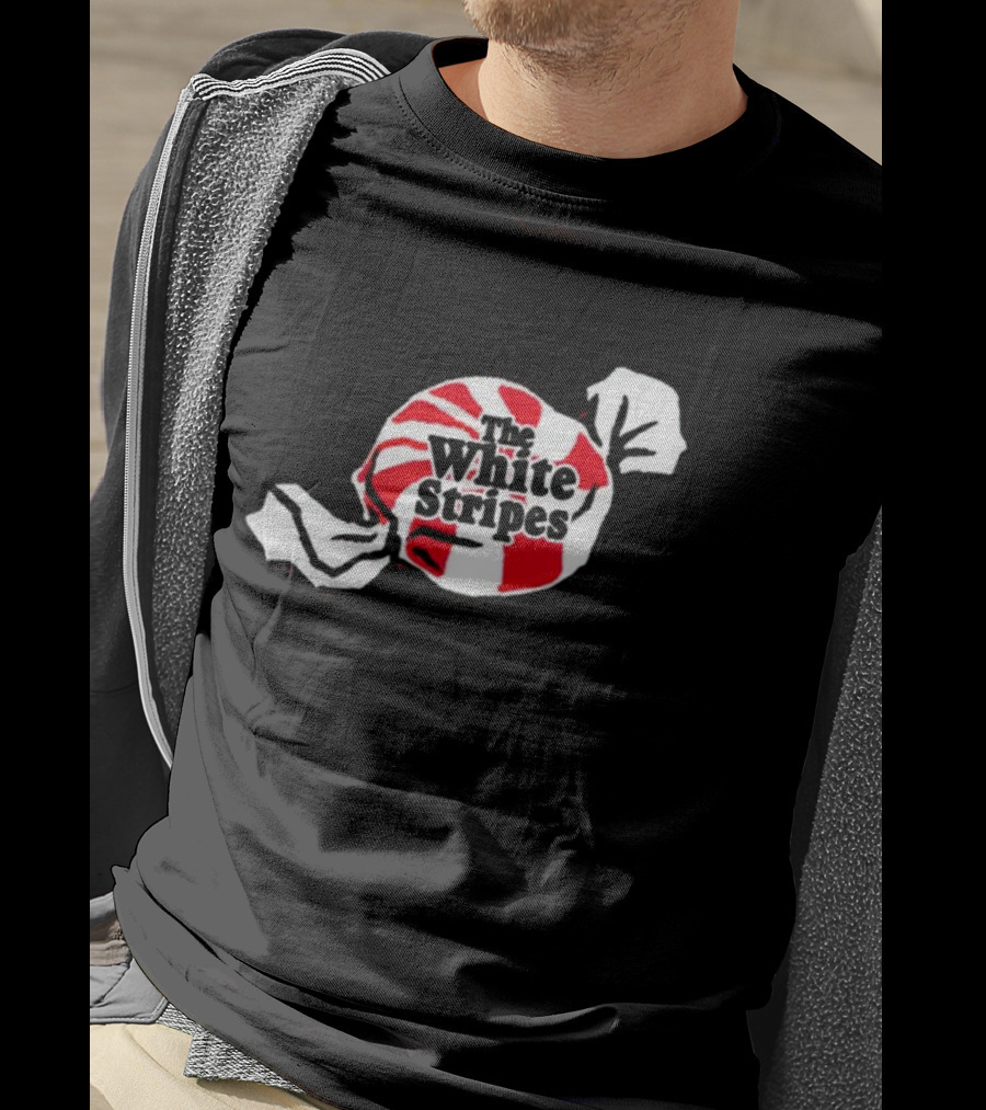 Whitestripesstore The White Stripes Peppermint Candy T-Shirt