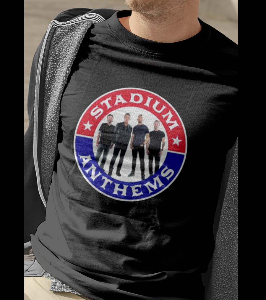 Creed Stadium Anthems Iconic Band Logo Emblem T-Shirt