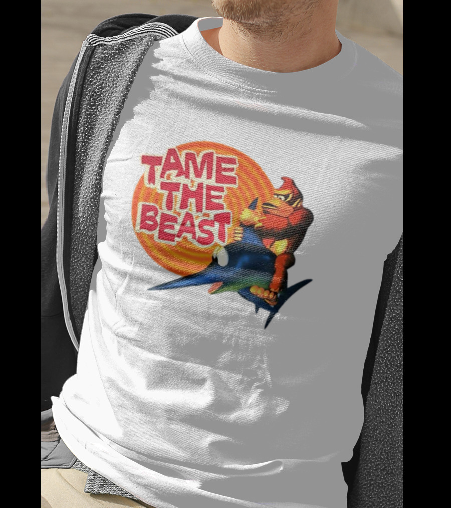 Donkey Kong Country SNES Tame The Beast Promo T-Shirt