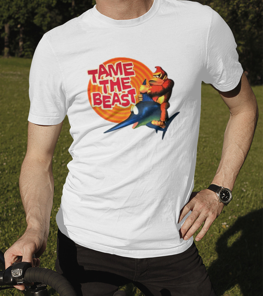 Donkey Kong Country SNES Tame The Beast Promo T-Shirt