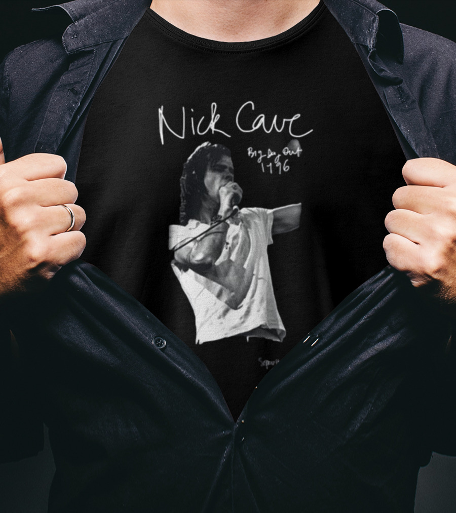 Nick Cave Big Day Out 1996 Live Performance T-Shirt