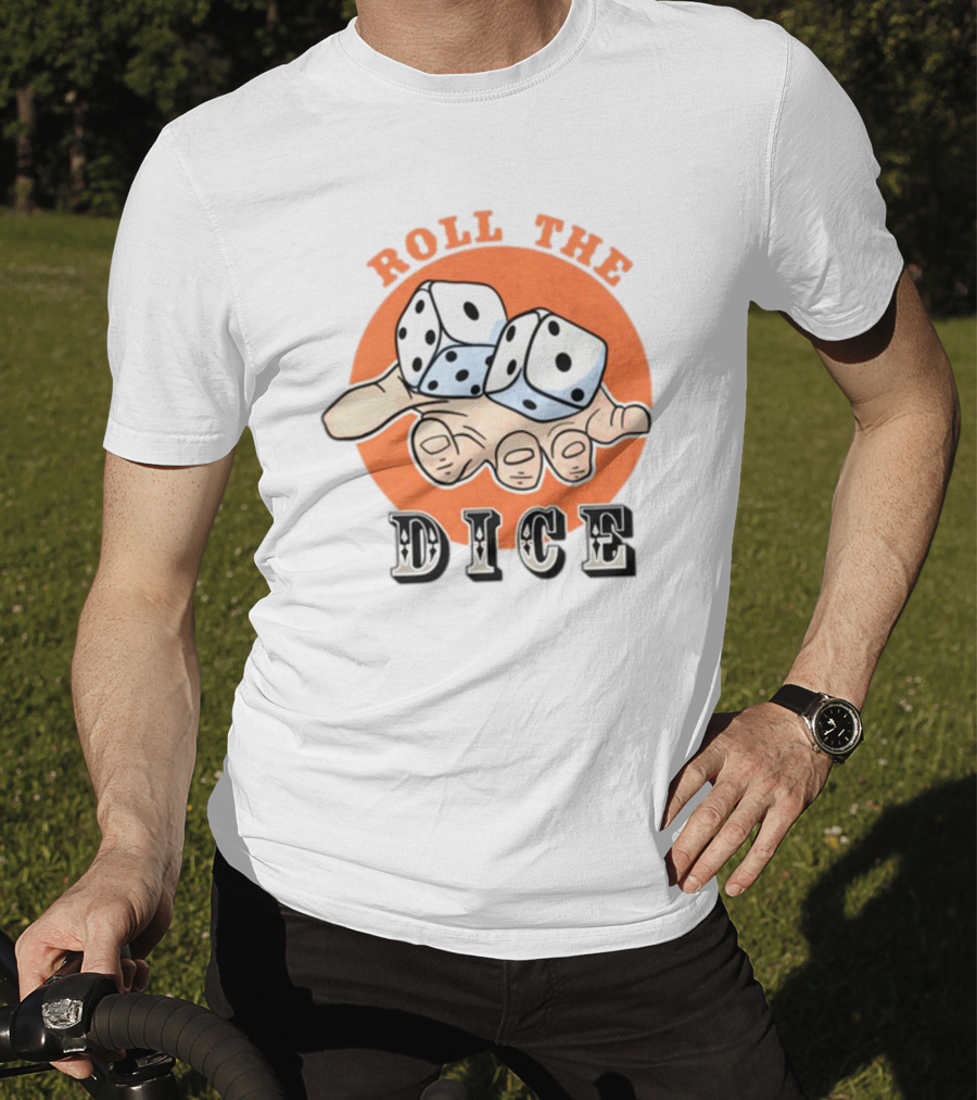 Ymh Studios Hand Holding Roll The Dice T-Shirt