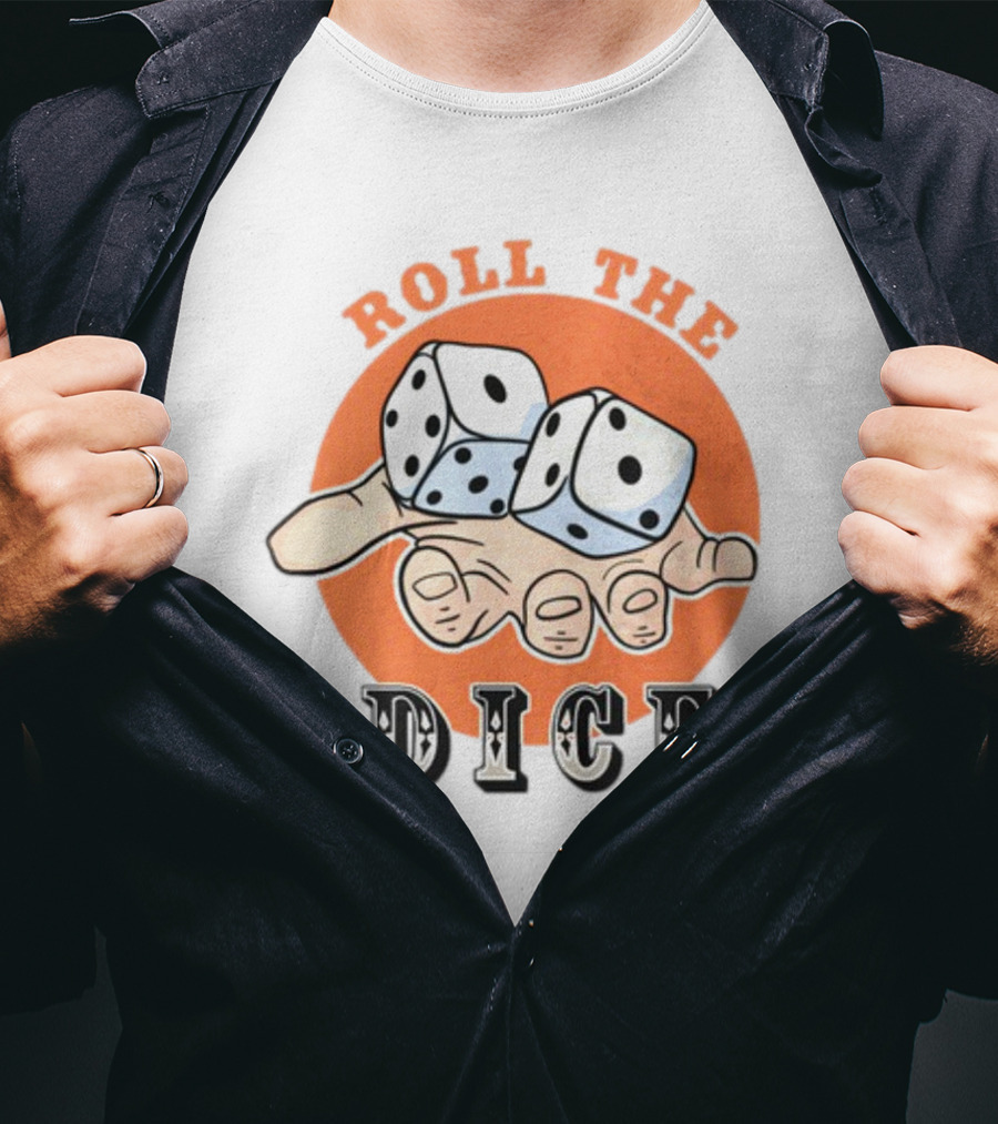 Ymh Studios Hand Holding Roll The Dice T-Shirt
