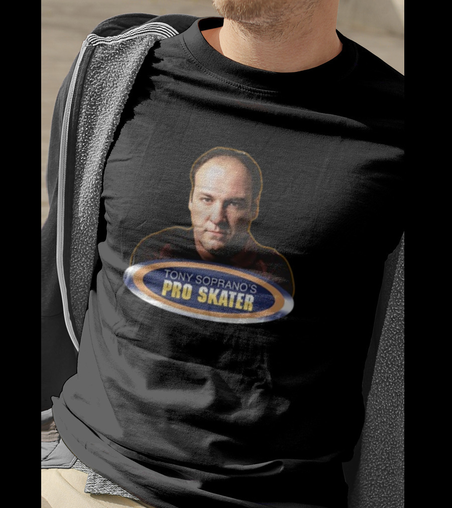 Fake Handshake Tony Soprano's Pro Skater T-Shirt