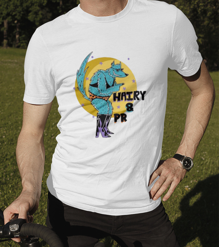 Hairy And Proud Moonlit Werewolf T-Shirt