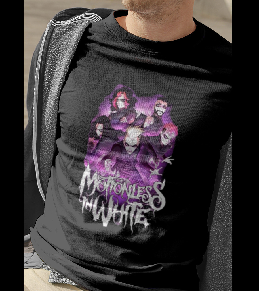 Motionless In White Band Artwork This Is War T-Shirt