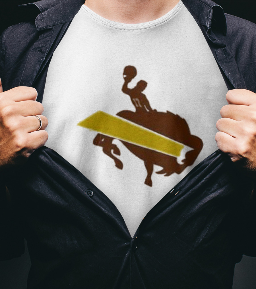 Josh Allen Buffalo Bills Wyoming Cowboys Football T-Shirt