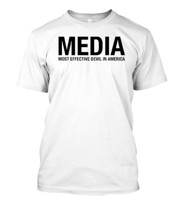 Robert W Malone Md Media Most Effective Devil In America T-Shirt