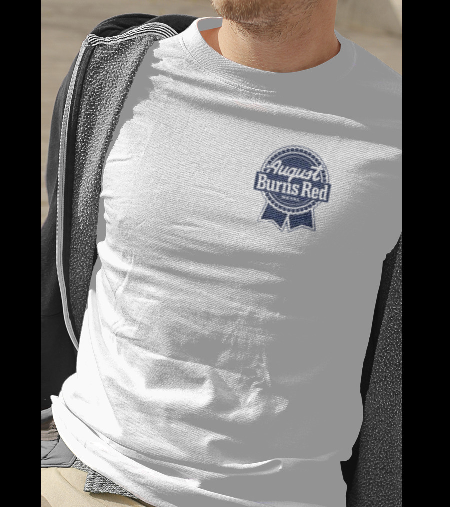 August Burns Red Beer Can Design White T-Shirt