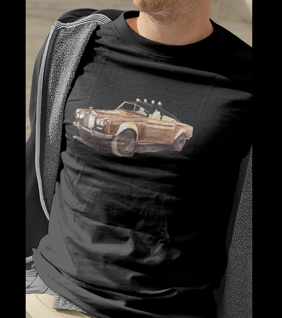 Bad Bunny Classic Rolls Royce Car T-Shirt