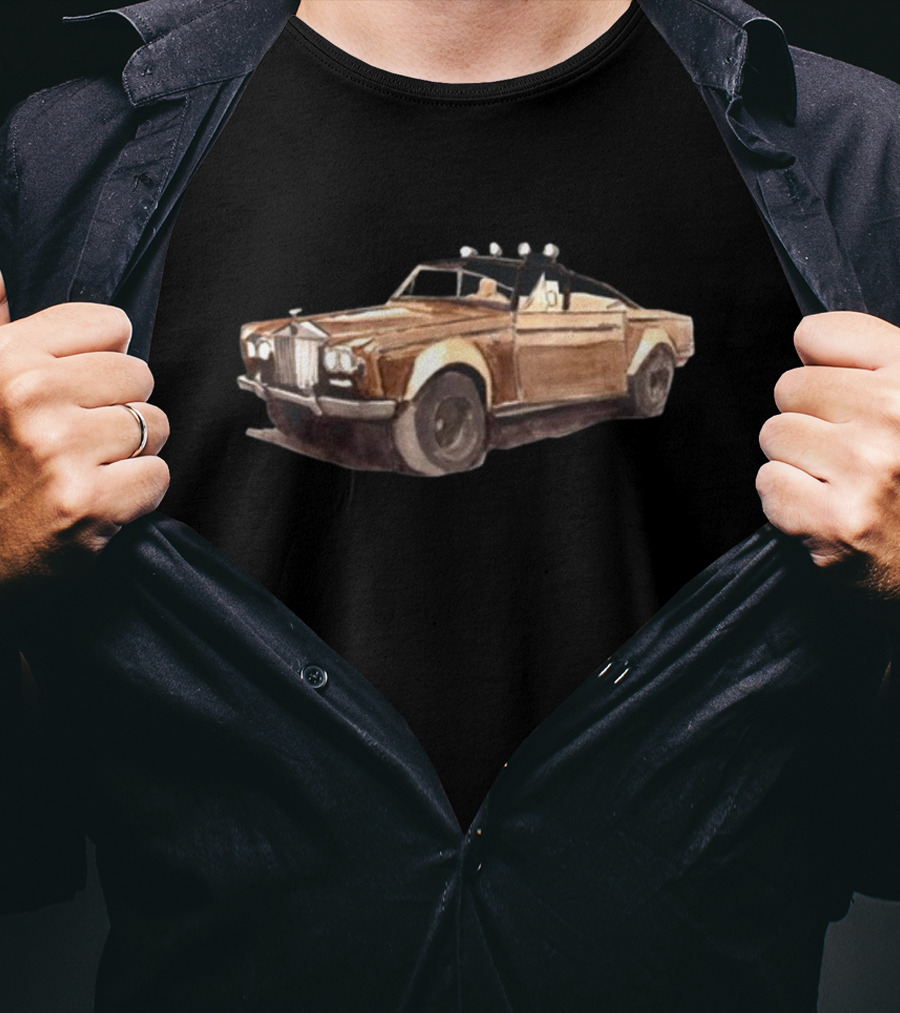 Bad Bunny Classic Rolls Royce Car T-Shirt