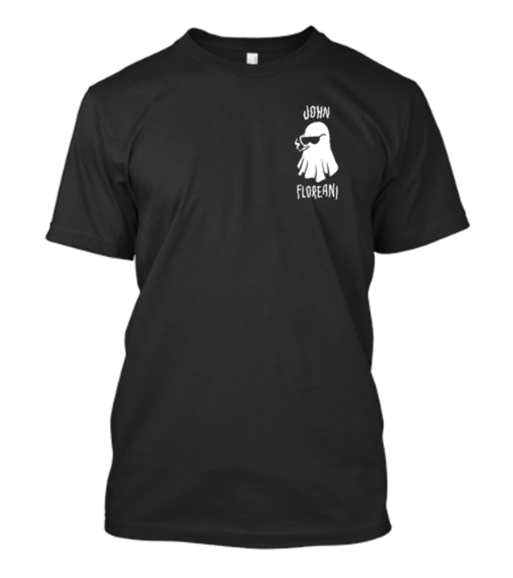 John Floreani Smoking Ghost In Sunglasses T-Shirt