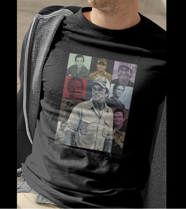 Jeff Probst The Eras Tour Multicolor Photo Collage T-Shirt