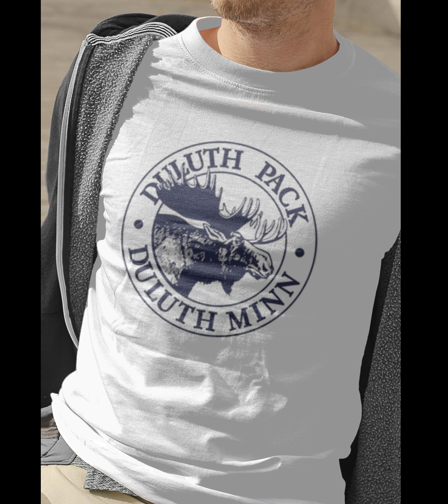 Kirk Cousins Duluth Pack Moose Logo Duluth Minn T-Shirt