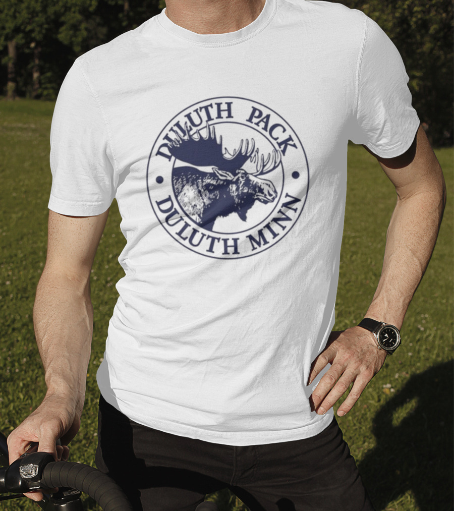 Kirk Cousins Duluth Pack Moose Logo Duluth Minn T-Shirt