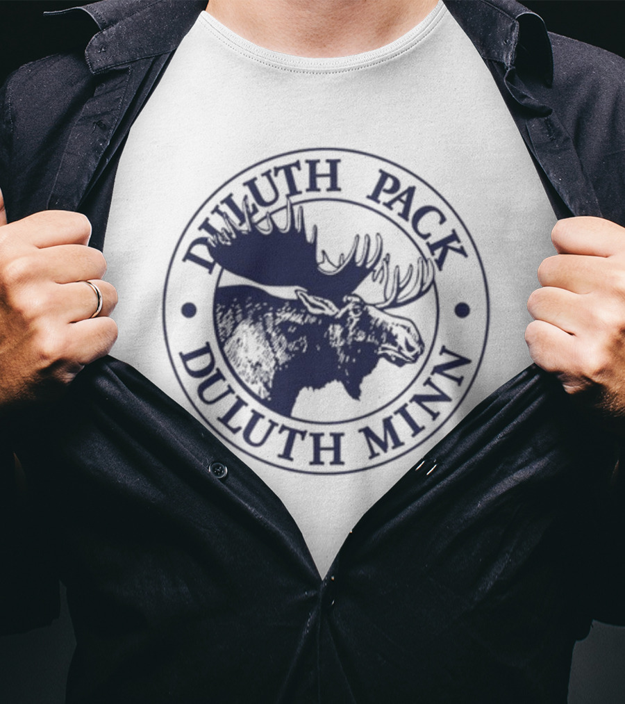 Kirk Cousins Duluth Pack Moose Logo Duluth Minn T-Shirt