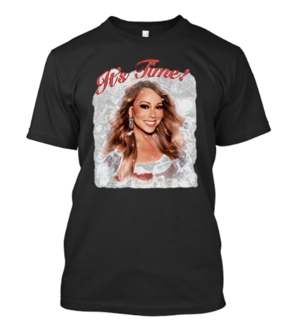 Mariah Carey It's Time Festive Winter T-Shirt