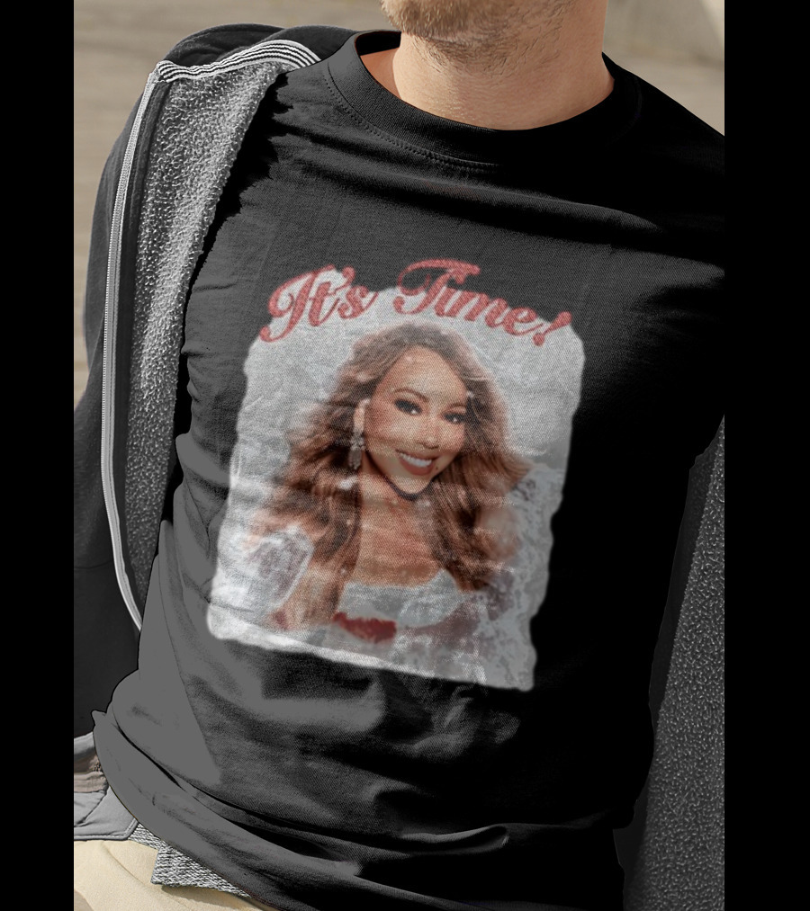 Mariah Carey It's Time Festive Winter T-Shirt