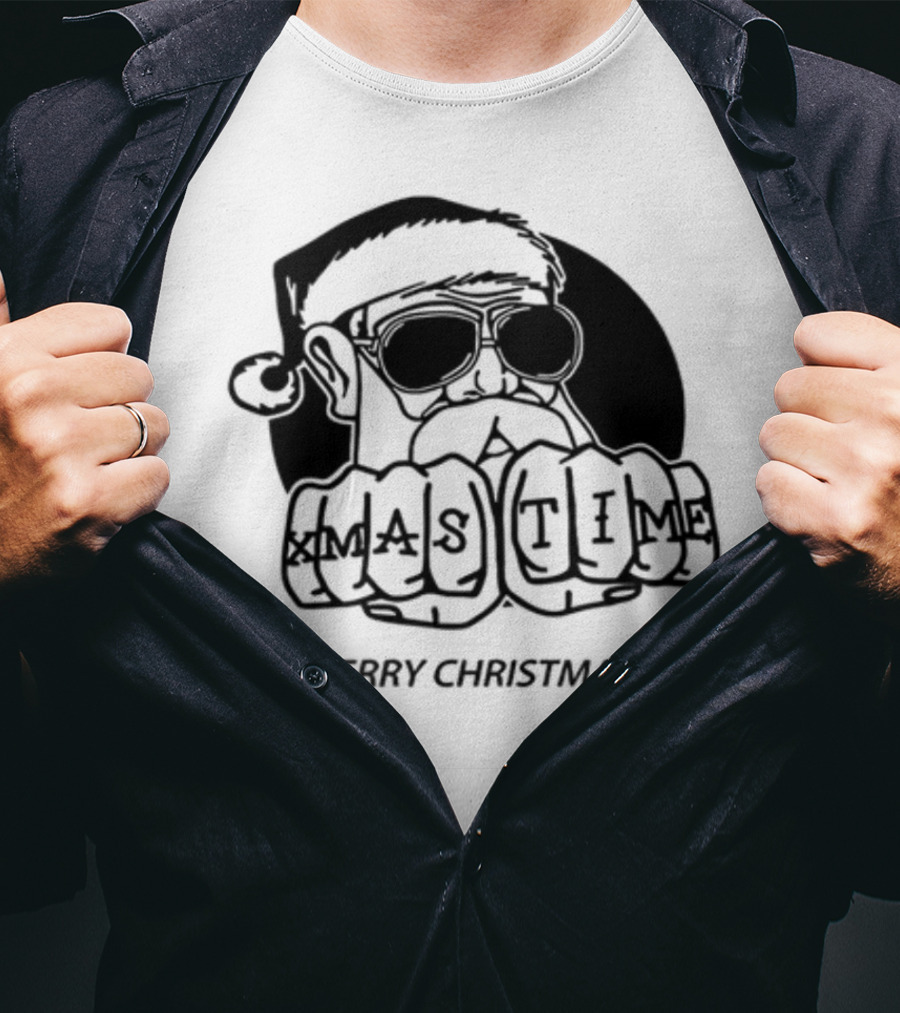 Santa Claus Xmas Time Merry Christmas T-Shirt
