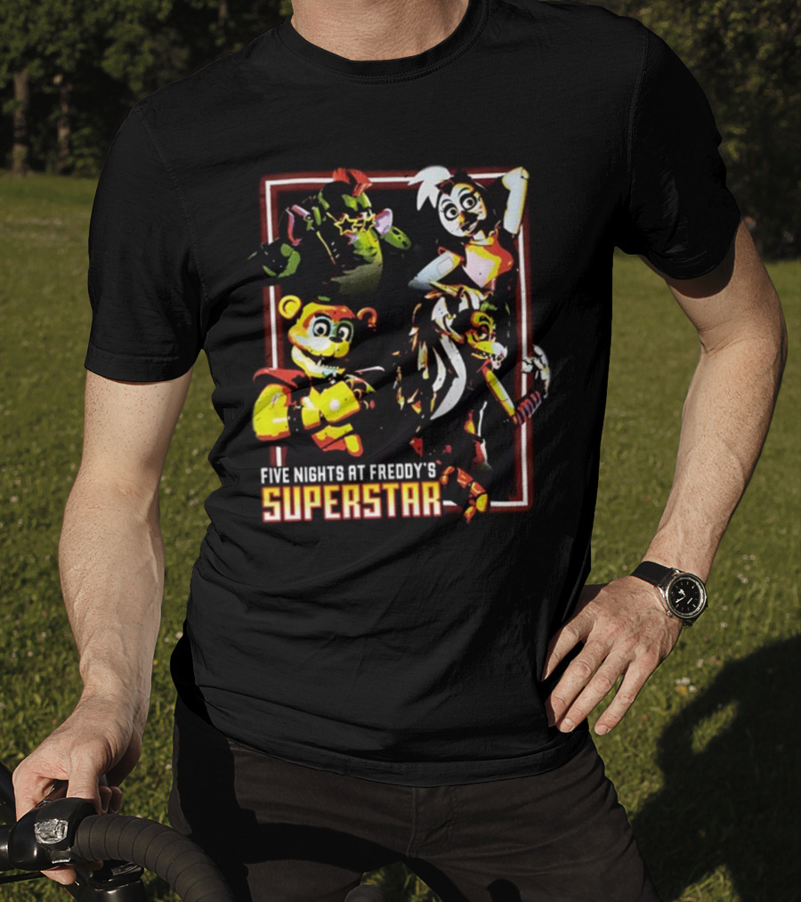 Five Nights At Freddy's Superstar Characters T-Shirt