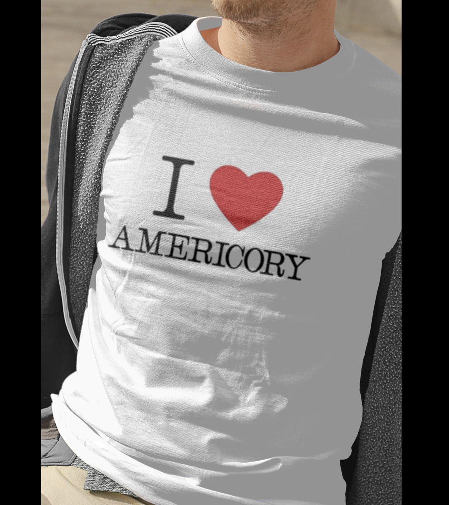 I Heart Americory Red Love Emblem T-Shirt