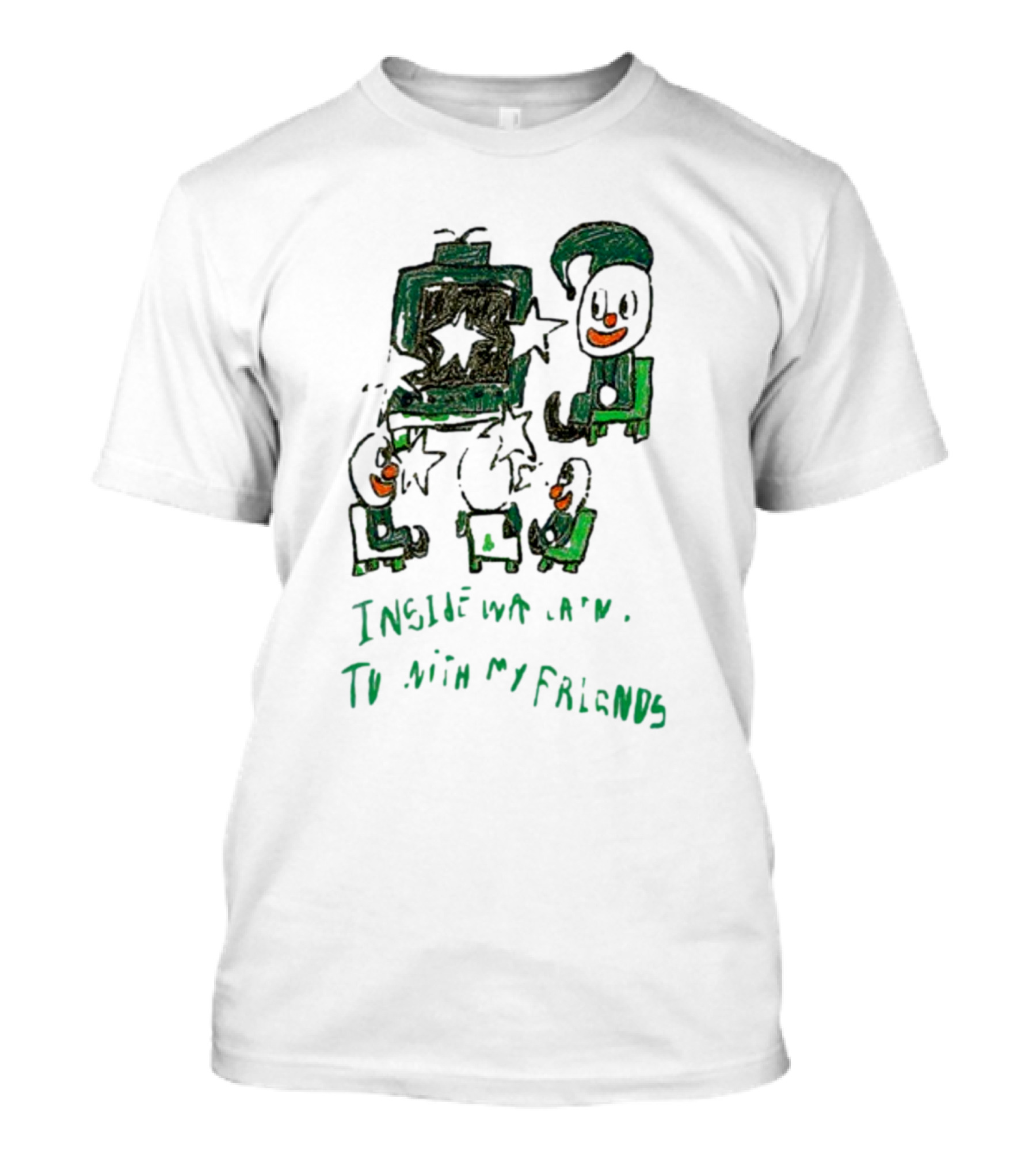 Inside Kevin Abstract TV With My Friends T-Shirt