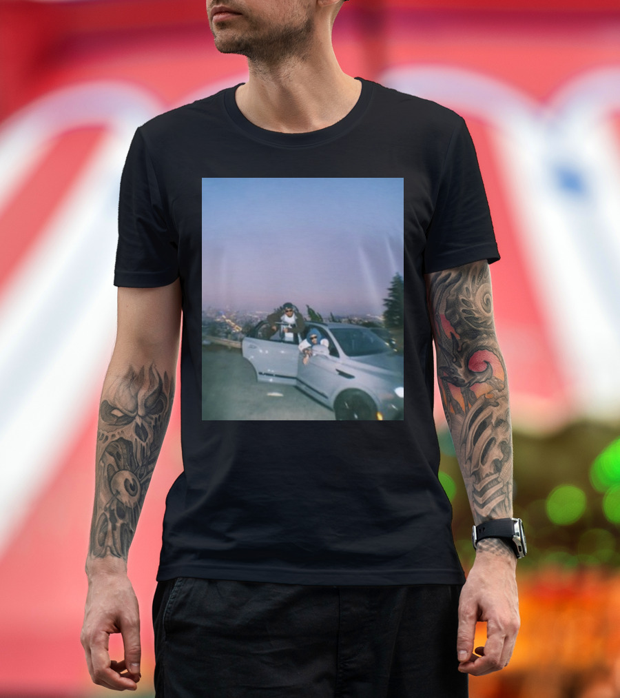 Larry June The Night Shift Scenic Car Moment T-Shirt