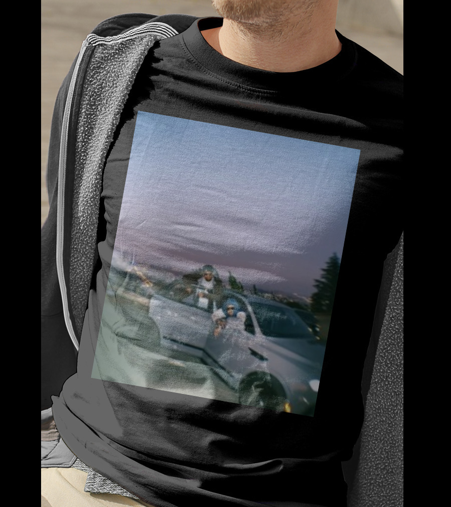 Larry June The Night Shift Scenic Car Moment T-Shirt