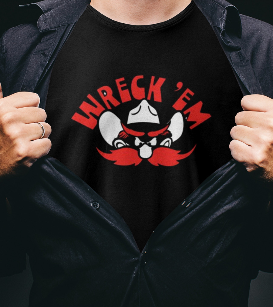 Wreck 'Em Texas Tech Raider Red T-Shirt