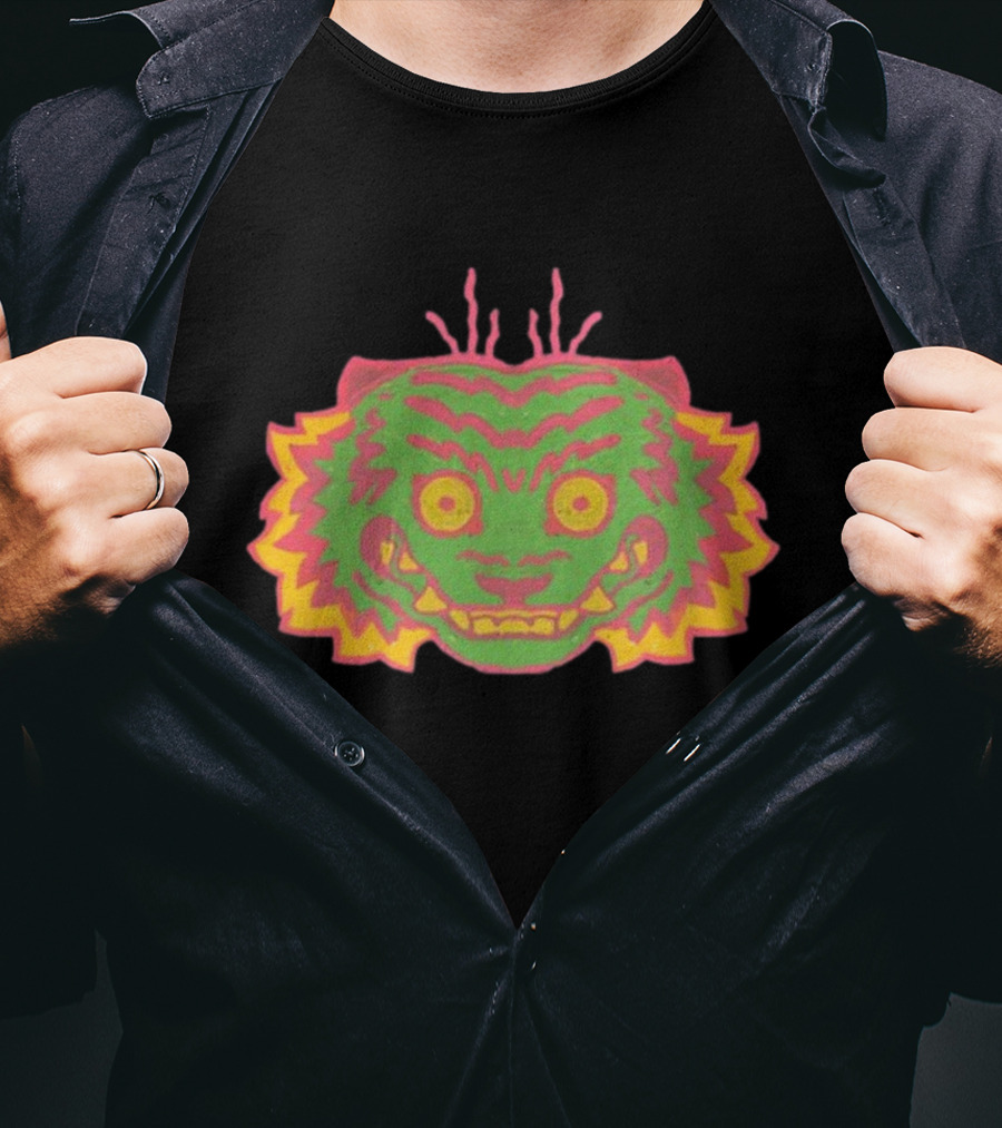Jul Papajoolia Tigers Psychedelic Mask T-Shirt