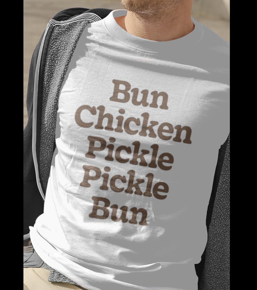 Bun Chicken Pickle Pickle Bun Stack Classic T-Shirt