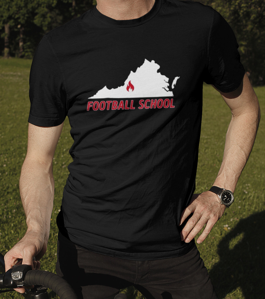 Virginia Fire Football School T-Shirt