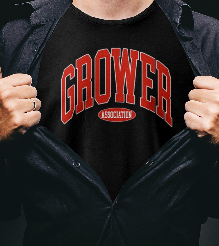 Grower Association Retro Collegiate T-Shirt