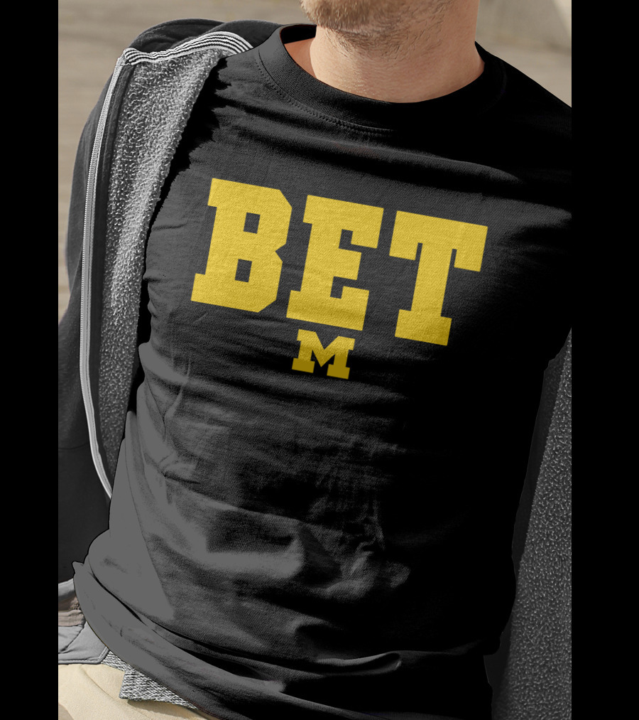BET M Michigan Football T-Shirt