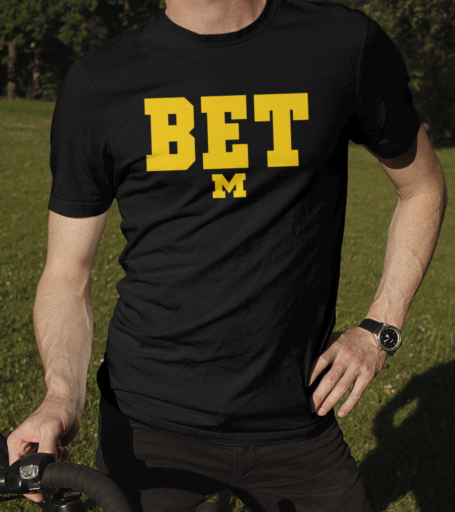BET M Michigan Football T-Shirt