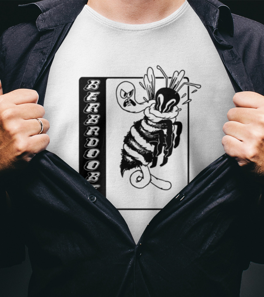Dirtyhit Beabadoobee Loveworm Angry Cartoon Bee T-Shirt
