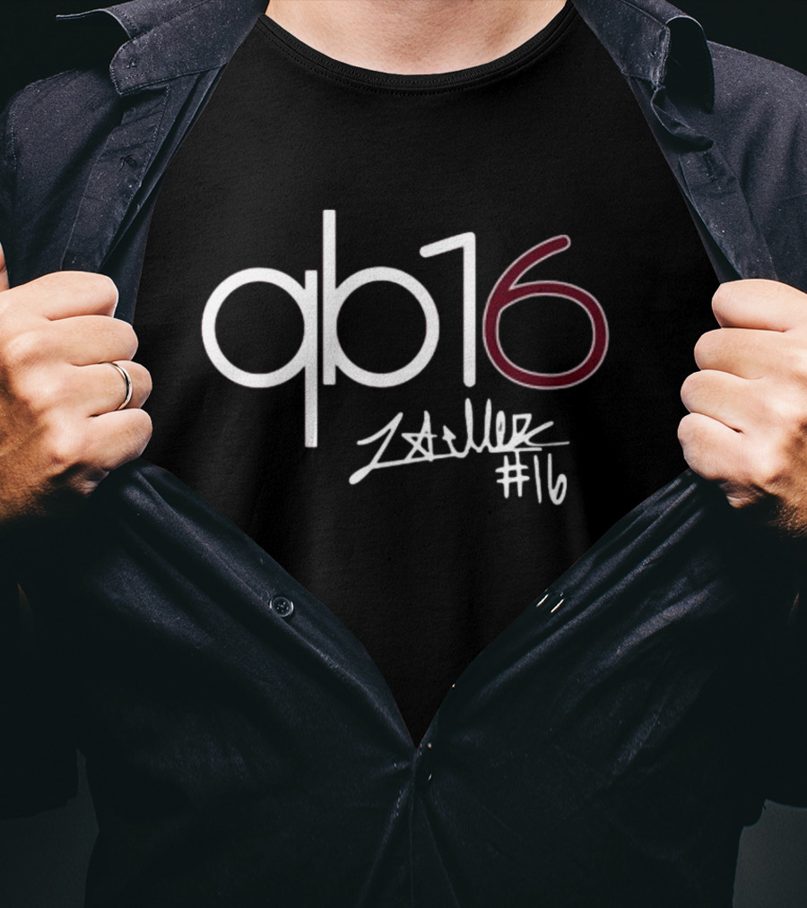 Qb16 Signature Series Zsuller #16 Palmetto Autographs T-Shirt