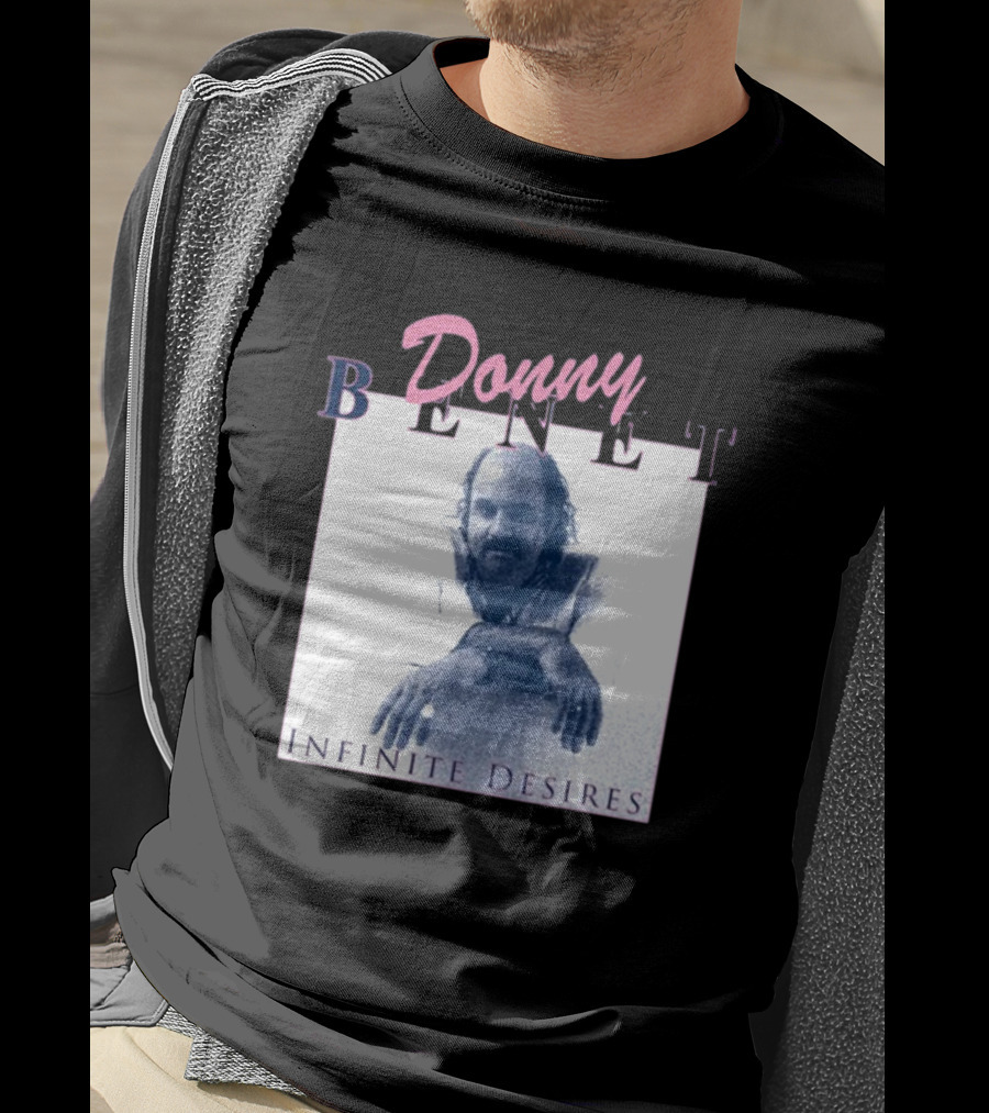 Donny Benet Infinite Desires Vintage Style Album Cover T-Shirt