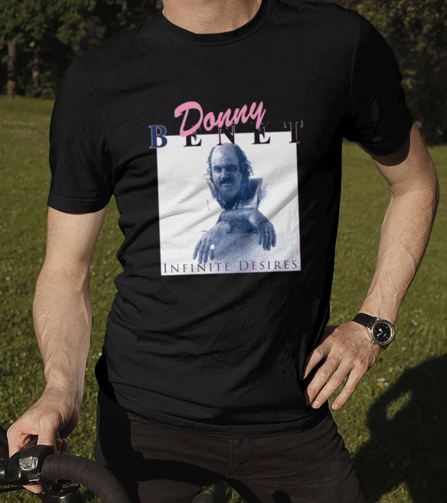 Donny Benet Infinite Desires Vintage Style Album Cover T-Shirt