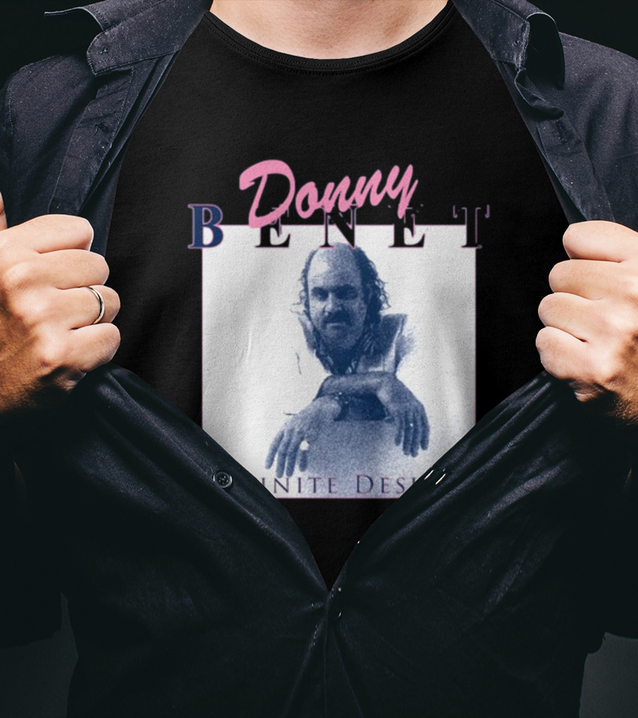 Donny Benet Infinite Desires Vintage Style Album Cover T-Shirt